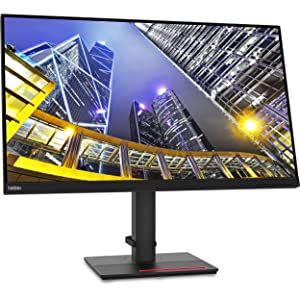 Lenovo ThinkVision T32p-20 31.5" 4K UHD LCD Monitor in-Plane Switching (IPS) Technology 3840 x 2160 HDMI, Raven Black, 60Hz Refresh Rate - HDMI - DisplayPort