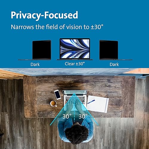 Kensington MagPro Elite Magnetic Privacy Screen for MacBook Air 13.6 inch (K58374WW)