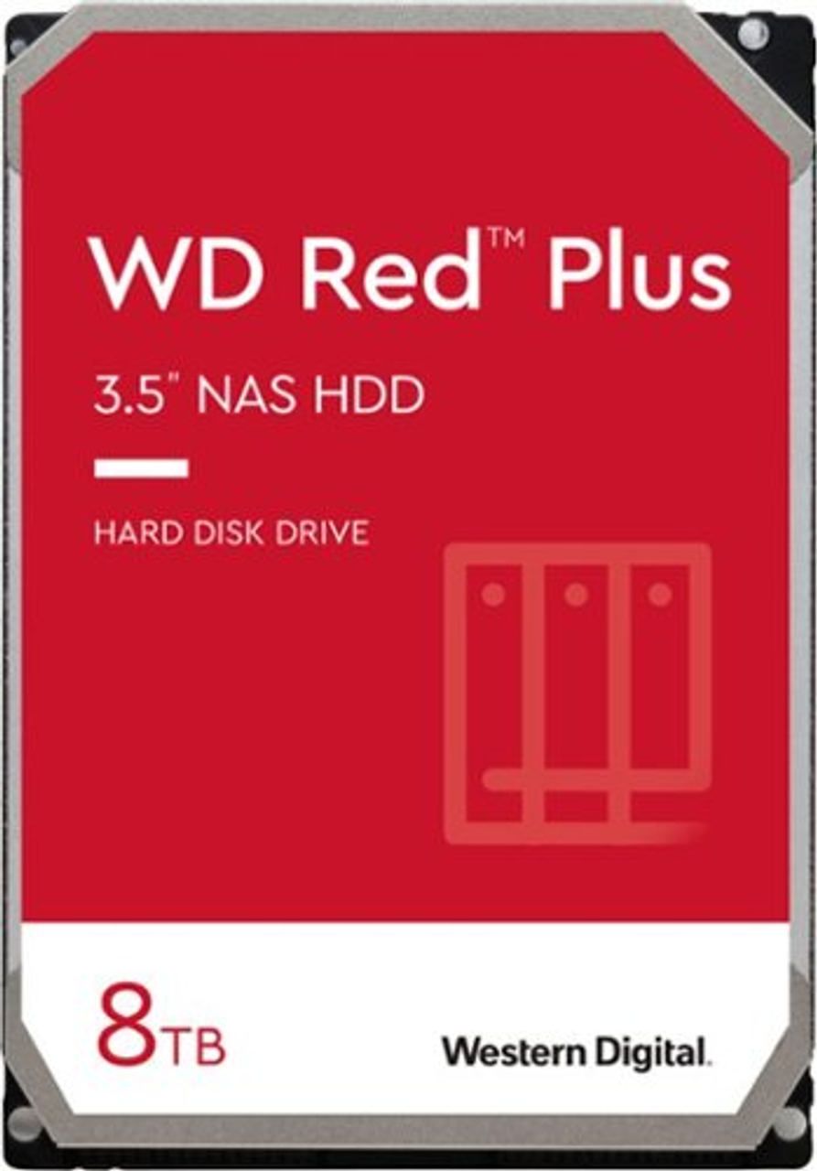 Western Digital Red Plus NAS - Hard Drive - 8 TB