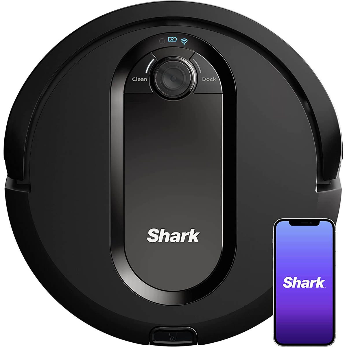 Shark EZ Robot® Vacuum - Deep-cleaning power - Methodically cleans row by row