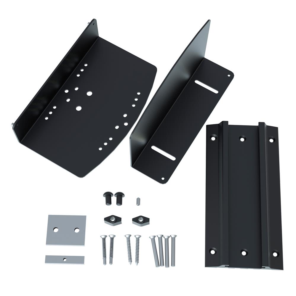 Ergotron – LX Pro Small PC Mount with Wall Track – Add-on for VESA Monitor Arms – Small, White White 1.38" to 3.75" deep