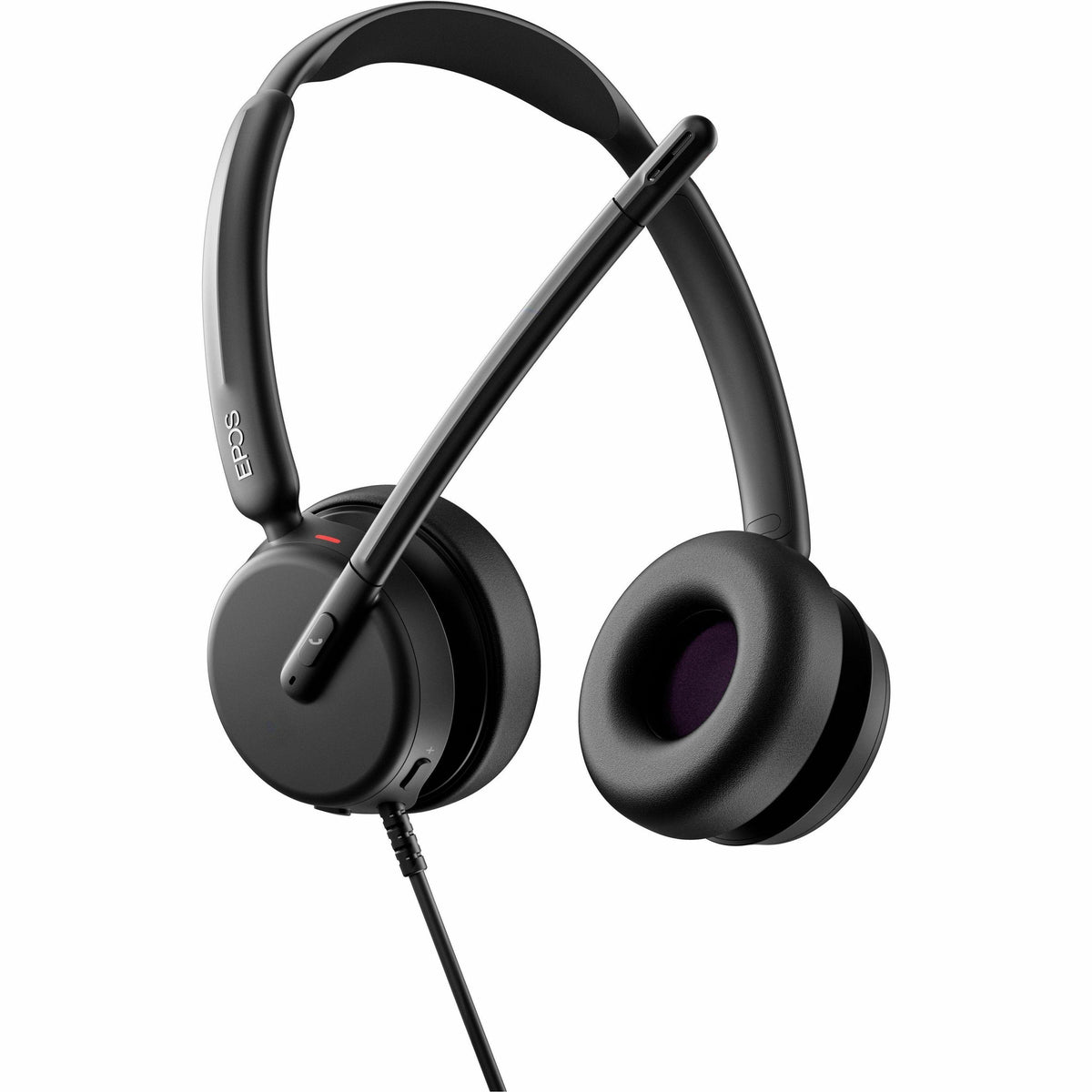 EPOS IMPACT 460 Headset - Microsoft Teams Certification - Stereo - USB Type C - Wired - 32 Ohm - 20 Hz - 20 kHz - On-ear - Binaural - 5.91 ft Cable - Noise Cancelling, Electret Condenser, Uni-directional Microphone - Black