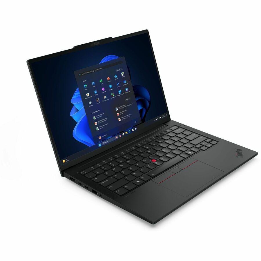 Lenovo ThinkPad E14 Gen 7 21SX0039US 14" Notebook - Intel Core Ultra 7 255H - 16 GB - 512 GB SSD - Windows 11 Pro - Intel Arc 140T GPU - Webcam - IEEE 802.11ax Wireless LAN Standard