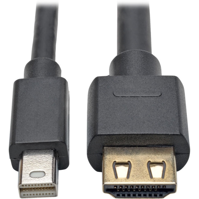 Tripp Lite Eaton Series Mini DisplayPort 1.2a to HDMI Active Adapter Cable (M/M), 4K 60 Hz, HDCP 2.2, 10 ft. (3.1 m) - HDMI/Mini DisplayPort for Audio/Video Device, Monitor, Projector, HDTV, Graphics Card, Tablet - 10 ft