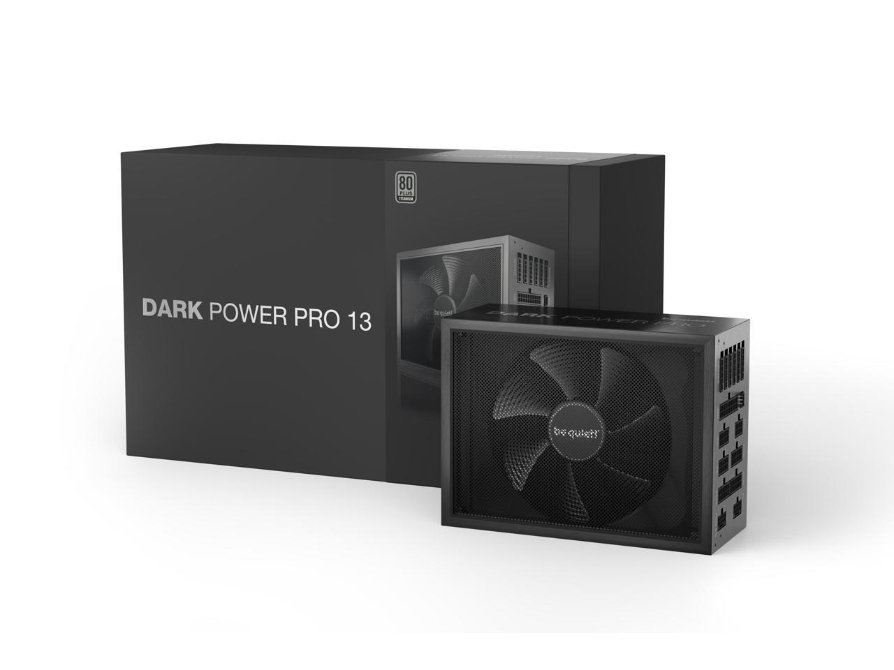 be quiet! Dark Power PRO 13 1600W ATX 3.0 Power Supply | 80 Plus Titanium Efficiency | PCIe 5 | Modular | Overclocking Support | 10 Year Warranty | BN501