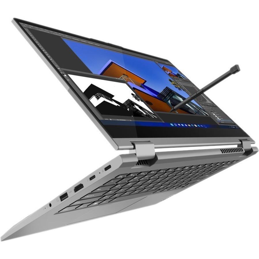 Lenovo ThinkBook 14s Yoga G3 IRU 21JG001GCA 14 Convertible 2 in 1 Notebook Intel Core i7 13th Gen i7-1355U Deca-core (10 Core) 16 GB Total RAM 512 GB SSD - Mineral Gray