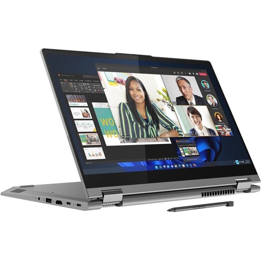 Lenovo ThinkBook 14s Yoga G3 IRU 21JG001GCA 14 Convertible 2 in 1 Notebook Intel Core i7 13th Gen i7-1355U Deca-core (10 Core) 16 GB Total RAM 512 GB SSD - Mineral Gray