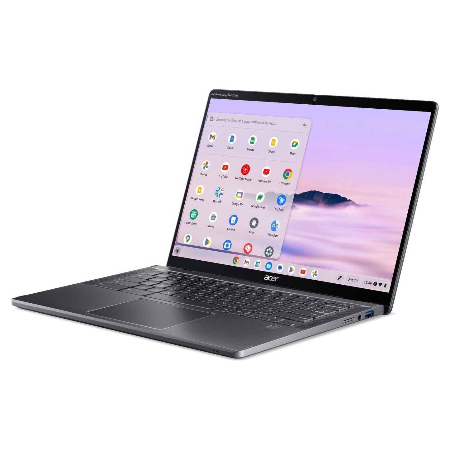 Acer Spin 714 14.0-in Touchscreen Chromebook Plus, Intel Core Ultra 5 125U, 16 GB RAM, 512 GB SSD