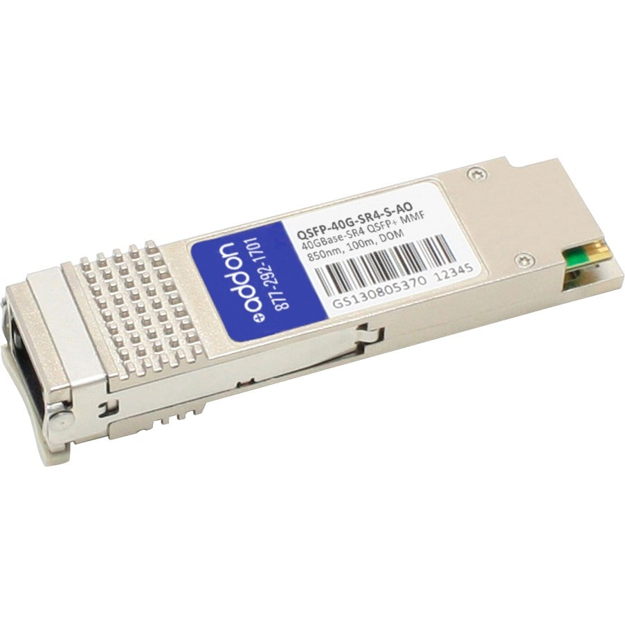 AddOn Cisco QSFP-40G-SR4-S Compatible TAA Compliant 40GBase-SR4 QSFP+ Transceiver (MMF, 850nm, 100m, MPO, DOM)