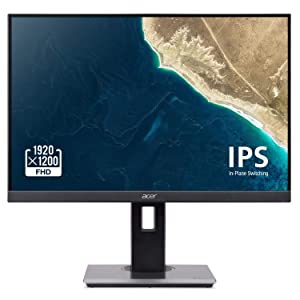 Acer B247W bmiprzx 24" Full HD (1920 x 1200) IPS Monitor - 4ms Response Time | 16:10 Aspect Ratio (Display, HDMI & VGA Ports) - Dealtargets.com
