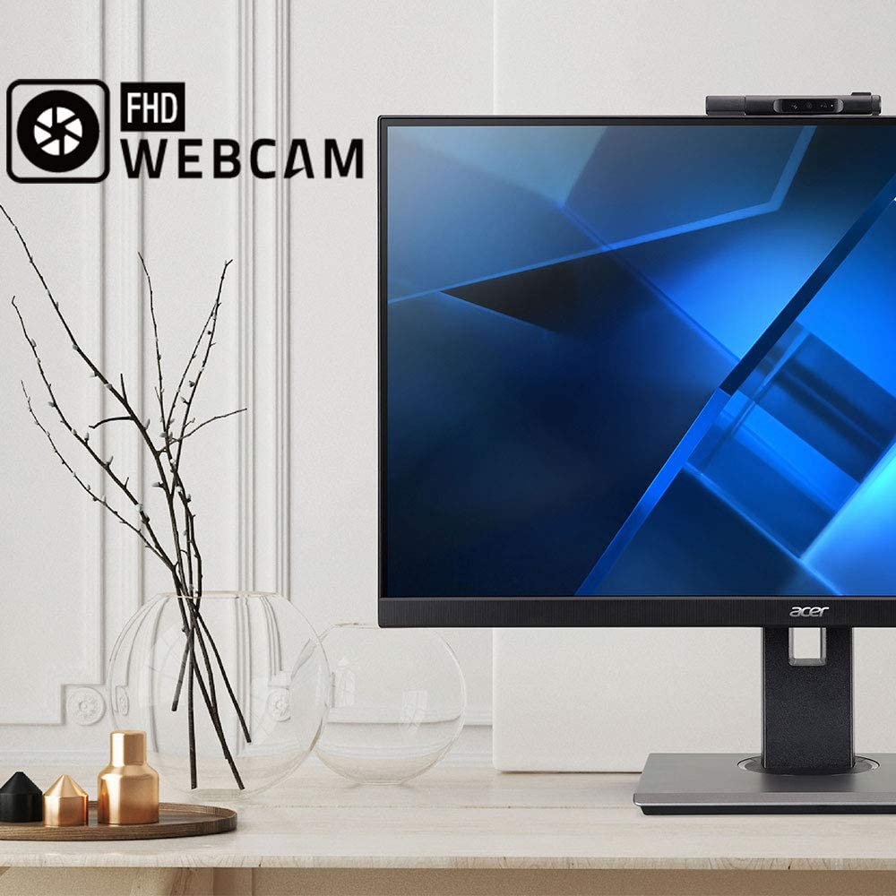 Acer B247Y Dbmiprczx 23.8"" Full HD (1920 x 1080) IPS Zero-Frame Ergo Stand Professional Adaptive-Sync Monitor - Dealtargets.com