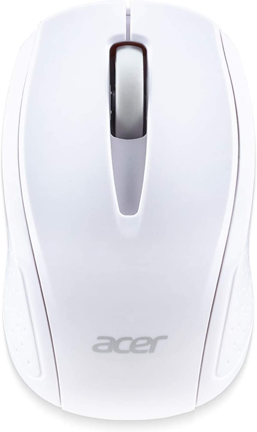 Acer RF Wireless Mouse (White), Works with Chromebook, with USB Plug and Play for Right/Left Handed Users (for Chromebooks, Windows PC & Mac) White Chromebook Mouse - Dealtargets.com