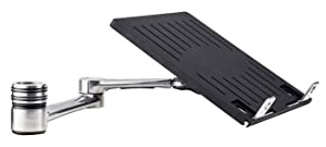 Ad tec Adtec AF-an-P ATDEC Accessory Notebook Arm for Af-at Mount, Monitor/Notebook Set-Up, Supports Laptops Up to 18” (17.6lbs), Adjustable, Ergonomic, Silver (Af-an) - Dealtargets.com