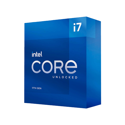 Intel Core i7-11700K Desktop Processor 8 Cores up to 5.0 GHz Unlocked LGA1200 (Intel 500 Series & Select 400 Series Chipset) 125W