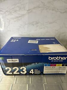 Brother TN-223 Standard-Yield Toner Pack of 4 (Black/Cyan/Magenta/Yellow) OEM