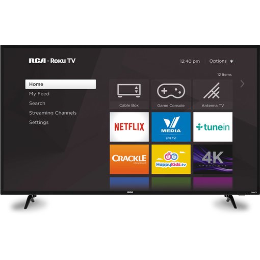 RCA 55? Class 4K (2160P) Roku Smart TV (RTRU5528-CA)