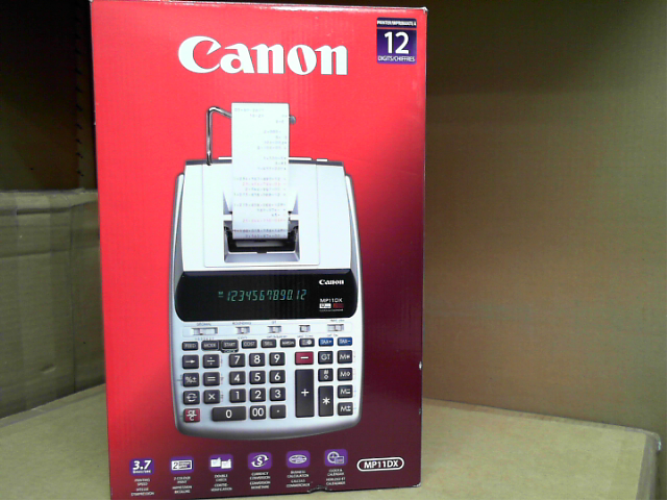 OPENBOX - Canon MP11DX 2 Printing Calculator, 12-Digit