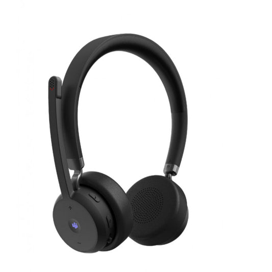 Lenovo Wireless VoIP Headset - Microsoft Teams Certification - Stereo - Wireless - Bluetooth - Over-the-head, On-ear - Binaural - Supra-aural