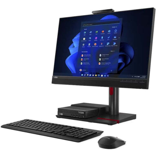 Lenovo ThinkCentre TIO Flex 24v 23.8 Webcam Full HD LCD Monitor - 16:9 - Black