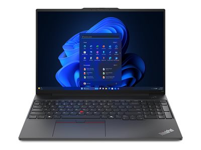 Lenovo ThinkPad E16 Gen 2 21M5000GUS 16" Notebook - WUXGA - AMD Ryzen 5 7535U - 16 GB - 256 GB SSD - English Keyboard - Black - AMD Chip - 1920 x 1200 - Windows 11 Pro - AMD Radeon 660M Graphics