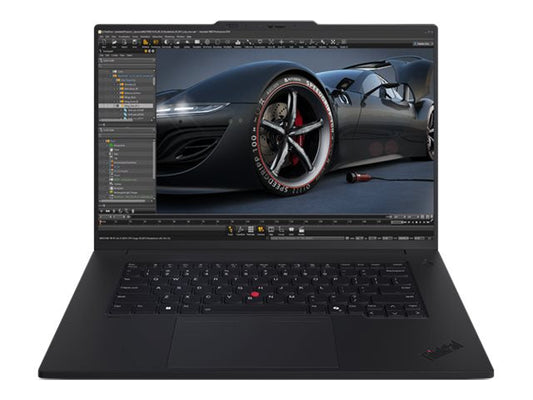 Lenovo ThinkPad P1 Gen 7 21KV000PUS 16" Touchscreen Mobile Workstation - WQUXGA - Intel Core Ultra 7 155H - Intel Evo Platform - 32 GB - 1 TB SSD - English Keyboard - Black - Intel Chip - 3840 x 2400 - Windows 11 Pro
