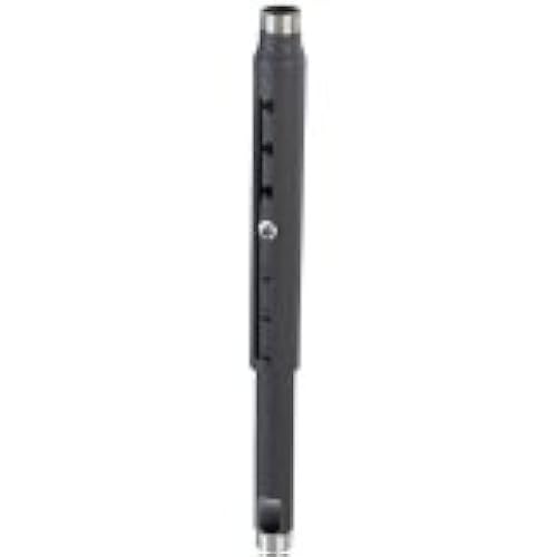 Chief CMS0608 Adjustable Extension Column, 500 lb Weight Capacity, 96.0" H x 2.3" Diameter, Black