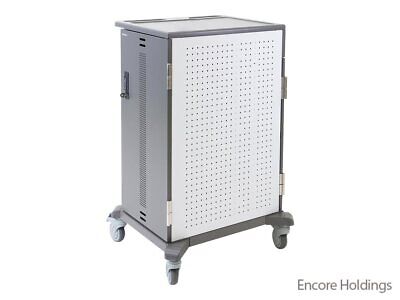 Ergotron YES24 Adjusta Charging Cart - 3 Adjustable Shelves - YES24-CHR-1