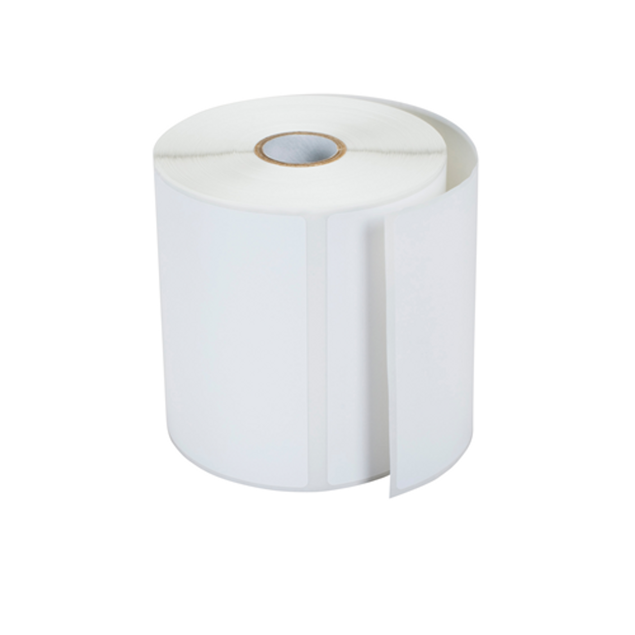 Brother RD009U1S | 4 x 6 White Die Cut Premium Paper Direct Thermal Labels 510/Roll 8 Rolls/Case 1' Core