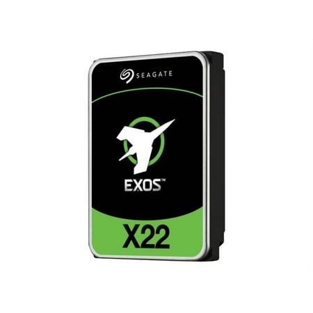 Seagate Exos X22 22 TB Hard Drive  3.5  Internal  SATA (SATA/600)  Conventional Magnetic Recording (CMR) Method