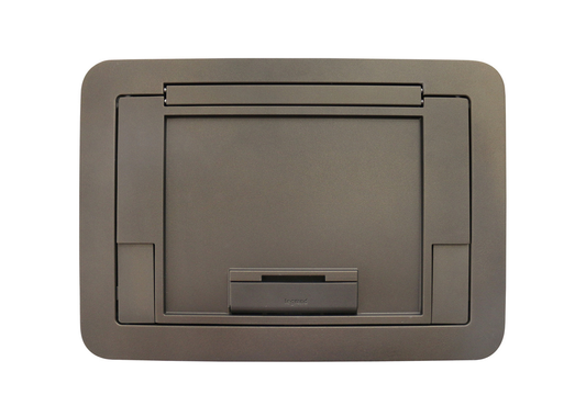Evolution Series EFB45 Floor Box Flush Style Cover with Solid Lid