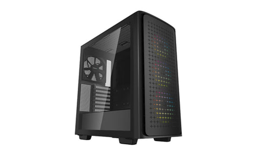 Deep DeepCool CK560 Mid-Tower ATX Case, Airflow Front Panel, Full-Size Tempered Gl