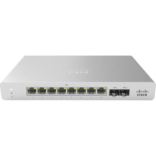 Cisco Meraki 8 Port Standalone Ethernet Switch - MS120-8FP-HW - CLAIMED