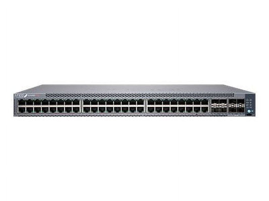 Juniper EX4100-48P Ethernet Switch - 48 Ports - Manageable - 10 Gigabit Ethernet, Gigabit Ethernet, 25 Gigabit Ethernet - 10/100/1000Base-T, 10GBase-X, 25GBase-X - TAA Compliant - 3 Layer Supported - Modular - 740 W PoE Budget