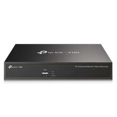 TP-Link VIGI 16 Channel Network Video Recorder - 20 TB HDD - Network Video Recorder - HDMI - 4K Recording