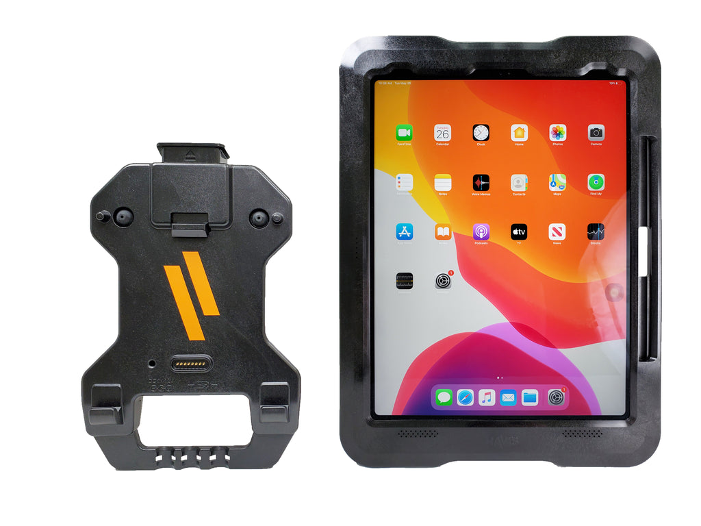 Havis PKG-TAB-APP9 Package - Docking Station (Charge And Data) And Tablet Case For Apple iPad Pro 12.9-inch (3rd And 4th Generations)