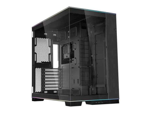 LIAN LI O11 Dynamic EVO RGB Black Aluminum / Steel / Tempered Glass ATX Mid Tow
