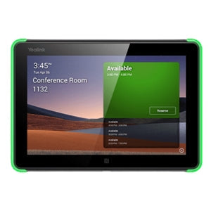 Yealink Room Scheduling Touch Screen - Black