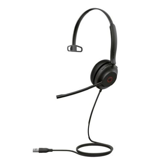 Yealink UH35 Headset - Microsoft Teams Certification - Mono - USB Type A - Wired - 32 Ohm - 20 Hz - 20 kHz - Over-the-head, On-ear - Monaural - Supra-aural - 4.92 ft Cable - Noise Cancelling Microphone - Black