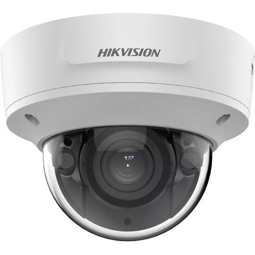 Hikvision Pro DS-2CD2783G2-IZS 8 Megapixel Indoor/Outdoor 4K Network Camera - Color - Dome - White - 131.23 ft Infrared Night Vision - H.265, H.264, H.265+, H.264+, H.264 BP, H.264 (MP), H.264 HP, H.265 (MP), MJPEG - 3840 x 2160