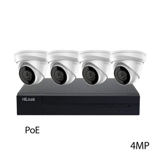 Hikvision Dvr Ik-4144th-mh P 4x4mp Ip Cam 4ch Nvr 1t Kit Retail