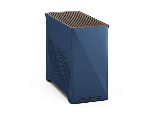Fractal Design Era 2 Midnight Blue Anodized Aluminum/Steel Mini-ITX Compact Smal