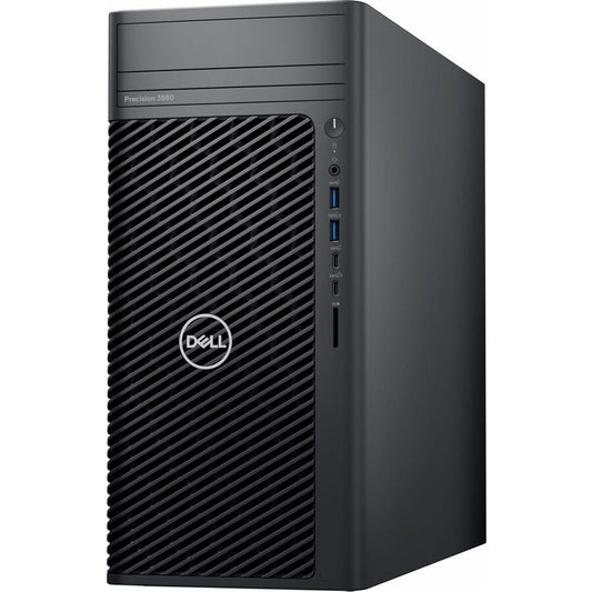 Dell Precision 3000 3680 Workstation - Intel Core i9 14th Gen i9-14900 - 32 GB - 512 GB SSD - Tower - Black