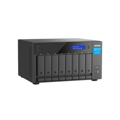 QNAP TVS-h874X-i9-64G SAN/NAS Storage System - 1 x Intel Core i9 i9-12900 Hexadeca-core (16 Core) - 8 x HDD Supported - 0 x HDD Installed - 8 x SSD Supported - 0 x SSD Installed - 64 GB RAM DDR4 SDRAM