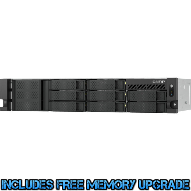 Qnap TS-855eU-RP 24tb NAS - Network Attached Storage Device 6x4000gb Samsung 870 EVO SSD Drives Installed