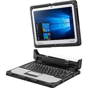 Panasonic TOUGHBOOK CF-33 CF-33KZ04HKM 12 Touchscreen Rugged Detachable 2 In 1 Notebook - QHD - 2160 X 1440 - Intel Core I5 10th Gen i5-10310U 1.70 GHz - 16 GB Total RAM - 512 GB SSD