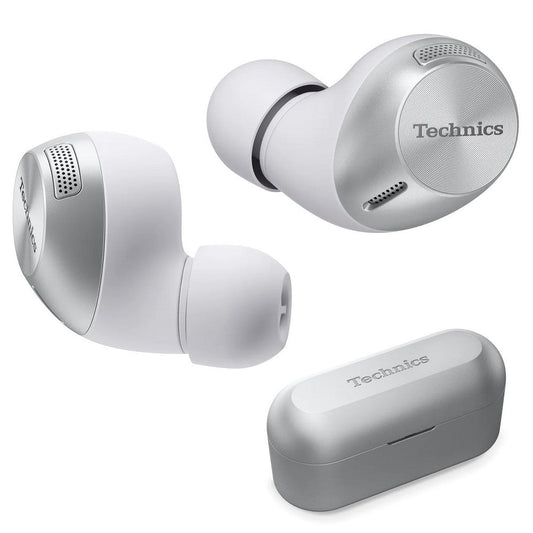 Technics HiFi True Wireless Multipoint Bluetooth Earbuds II, Active Noise Cancelling, 3 Device MultiPoint Connectivity, Impressive Call Quality, LDAC Compatible, EAH-AZ40M2-S