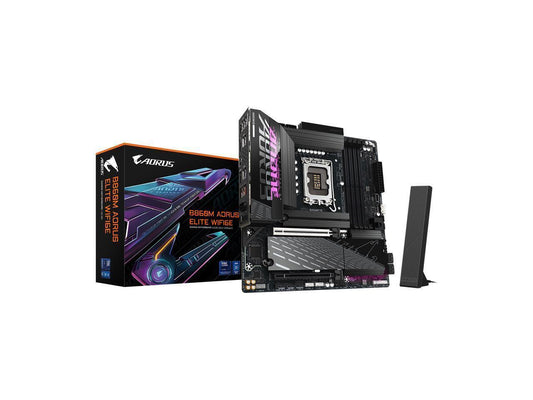 Gigabyte MB B860M A ELITE WIFI6E B860 LGA1851 Max192GB DDR5 m-ATX Retail