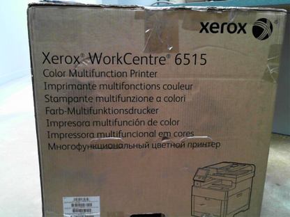OPEN BOX - Xerox WorkCentre 6515/DN Color Multifunction Printer