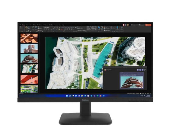 Lenovo ThinkVision S27-4e 27" FHD IPS Monitor, 100Hz, 4ms GTG, HDMI 1.4, VGA, Anti-Glare, Low Blue Light, Tilt, VESA 100x100