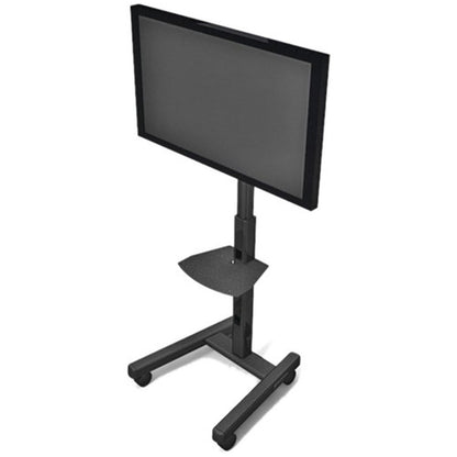 Chief Medium Mobile Flat Panel Mobile Cart - For Displays 32-65" - Black - 125 lb Load Capacity - Flat Panel Display Type Supported37.1" Width - Black